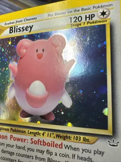 Blissey 02/64 Neo Revelation Holo Pokemon - Image 3