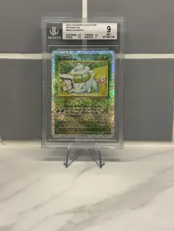 Pokemon - Bulbasaur - 68/110 - Legendary Collection Reverse - BGS 9 - Not PSA - Image 1