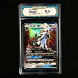 TQG 8.5 NM-MT+ 2017 Pokemon ENG Silvally GX 90/111 Holo GX - Image 2
