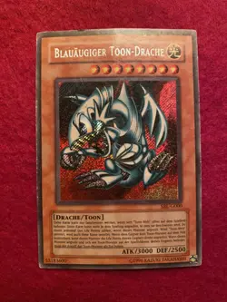 Yu-Gi-Oh! BLAUAUGIGER TOON-DRACHE, SRL-G000, SECRET RARE, KOMBI-VERSAND! - Image 1