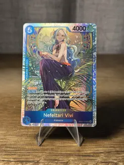 Nefeltari Vivi EB03-024 SR Extra Booster Heroines Edition One Piece Card Game - Image 1