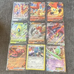 10 Pokemon Card Lot V GX VMAX Ultra Rare Full Art NM-MT No Duplicates - Image 1