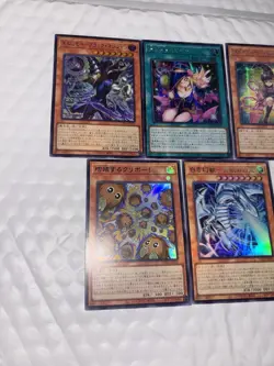 Yu-Gi-Oh! Legendary Collection 5 Card Lot, Japanese Holo, Dark Magician, Blue-E… - Image 2