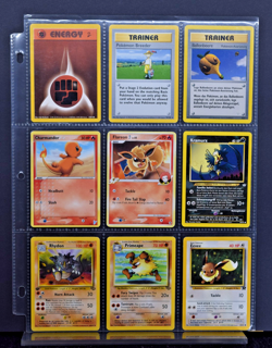 Pokemon Card Vintage Binder Find Lot of 9 Cards 1999 2002 2006 - Image 1