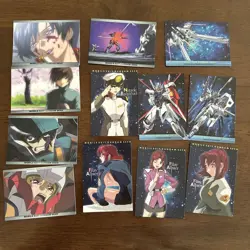 Mobile Suit Gundam SEED 12 Cards Set Trading Card Collection - Image 1