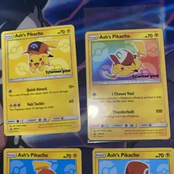 ash's pikachu card lot Sm 114,113,111,and A Sealed Sm108 - Image 3