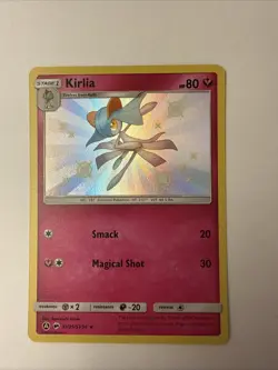 Kirlia SV35/SV94 Shiny Rare 2019 Pokemon Hidden Fates Shiny Vault Card NM - Image 1