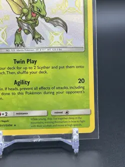 Scyther SV1/SV94 Hidden Fates Shiny Baby Holo Rare Pokemon Card - Image 5