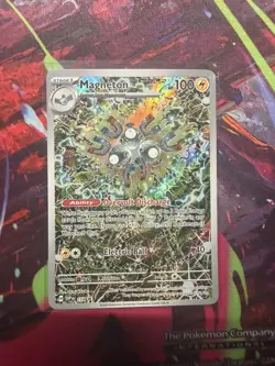Pokemon TCG Magneton Promo Card SV Scarlet & Violet Surging Sparks 159 Magneton - Image 1