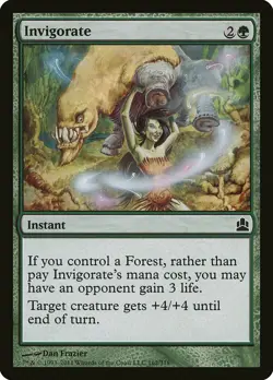 Invigorate Commander NM Green Common MAGIC THE GATHERING MTG CARD ABUGames - Image 1