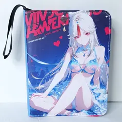 Yae Miko Ningguong Card Binder 3-Ring Anime Waifu Redemption 10 in Folder - Image 1