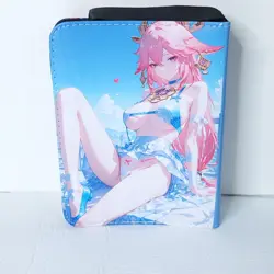 Yae Miko Ningguong Card Binder 3-Ring Anime Waifu Redemption 10 in Folder - Image 2