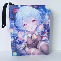 Gan Yu Hu Tao Genshin Card Binder 3-Ring Anime Waifu Redemption 10 in Folder - Image 2