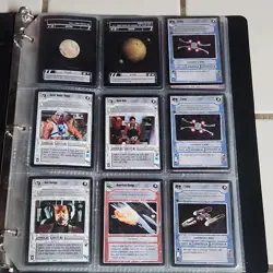 Star Wars CCG Decipher Card Lot Chewbacca Of Kashyyyk Admiral Ackbar Effect - Image 1