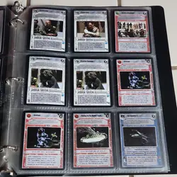 Star Wars CCG Decipher Card Lot Chewbacca Of Kashyyyk Admiral Ackbar Effect - Image 3
