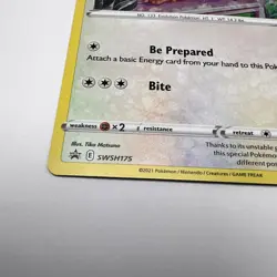 Eevee SWSH175 - SWSH: Sword & Shield Promo Cards Holofoil NM T4504 - Image 2