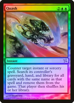Quash FOIL Betrayers of Kamigawa PLD Blue Uncommon MAGIC MTG CARD ABUGames - Image 1