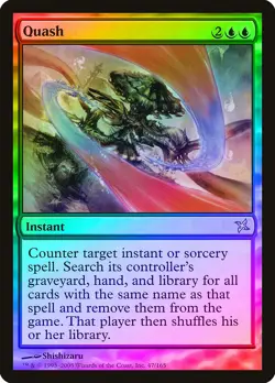 Quash FOIL Betrayers of Kamigawa HEAVILY PLD Blue Uncommon MAGIC CARD ABUGames - Image 1