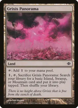 Grixis Panorama Shards of Alara NM Land Common MAGIC GATHERING CARD ABUGames - Image 1