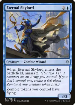 Eternal Skylord War of the Spark NM Blue Uncommon MAGIC MTG CARD ABUGames - Image 1