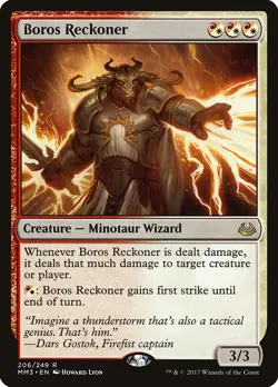 Boros Reckoner Modern Masters 2017 NM White Red Rare MAGIC MTG CARD ABUGames - Image 1
