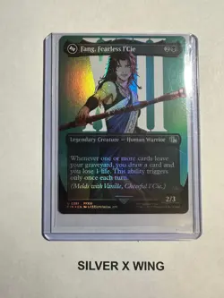 Fang, Fearless I'Cie Borderless Foil x1, MTG, Final Fantasy, FIN, NM - Image 1