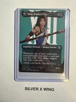 Fang, Fearless I'Cie Borderless x1, MTG, Magic the Gathering, Final Fantasy, NM - Image 1