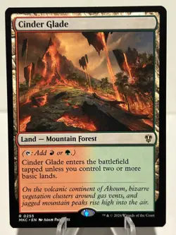 Cinder Glade 255 R Commander: Murders at Karlov Manor NM MTG - Image 1