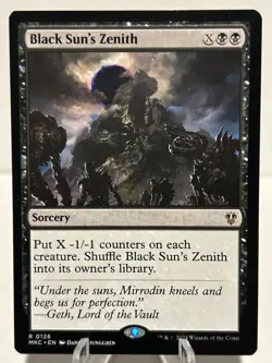 Black Sun's Zenith 126 R Commander: Murders at Karlov Manor NM MTG - Image 1