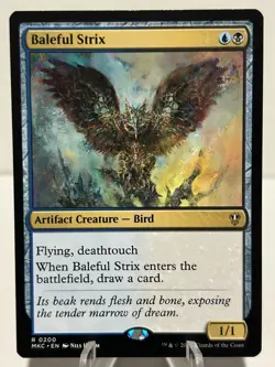 Baleful Strix 200 R Commander: Murders at Karlov Manor NM MTG - Image 1