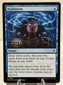 Brainstorm 96 C Commander: Murders at Karlov Manor NM MTG - Image 1