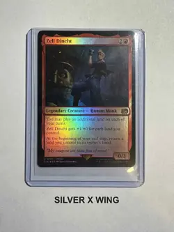 Zell Dincht Foil x1, MTG, Magic the Gathering, Final Fantasy, FIN, NM - Image 1