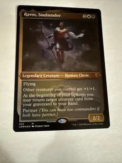 #533 FOIL ETCHED RAVOS, SOULTENDER - Commander - MTG - Magic the Gathering 2020 - Image 1