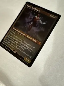 #533 FOIL ETCHED RAVOS, SOULTENDER - Commander - MTG - Magic the Gathering 2020 - Image 2