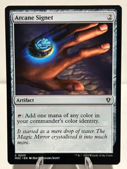 Arcane Signet 223 C Commander: Murders at Karlov Manor NM MTG - Image 1