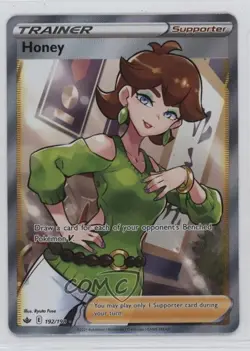 Full Art - Honey Pokemon Sword & Shield Chilling Reign #192 - Image 1