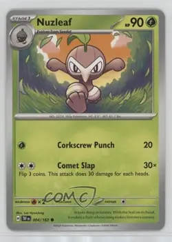 Nuzleaf Pokemon SV05: Temporal Forces #004 - Image 1
