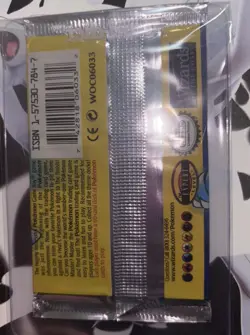 1999 Pokemon Base Set Unlimited Booster Pack Blastoise ARTWORK Factory Sealed - Image 3
