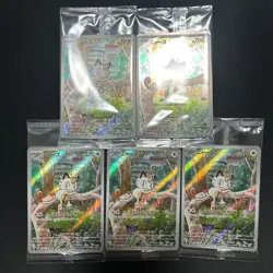 Pokemon Card Meowth AR 192/SV-P Promo 5 Card Starter Deck Generations JP Sealed - Image 1