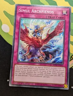 Simul Archfiends - MP23-EN213 - Common - Yugioh - Image 1