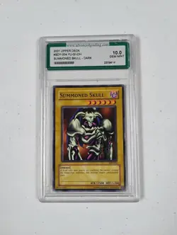 2001 Upper Deck Yugioh Summoned Skull SDY-004 1st Edition Gem Mint PSA 10 - Image 1