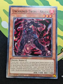 Unchained Twins - Arusha MP20-EN152 - Common - Yugioh - Image 1
