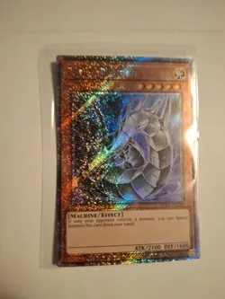 Yugioh Cyber Dragon RA03-EN155 Platinum Secret Rare 1st Ed NM - Image 1