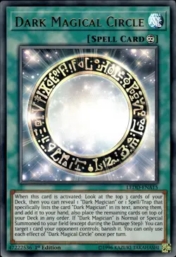 Dark Magical Circle - Ultra Rare 1st Edition LEDD-ENA15 - NM - YuGiOh - Image 1