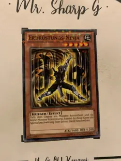 ERDRUSTUNGS-NINJA - SP13-DE018 DEUTSCH Yu-Gi-Oh! CARD COMMON FOIL RARE 2013 TCG - Image 3