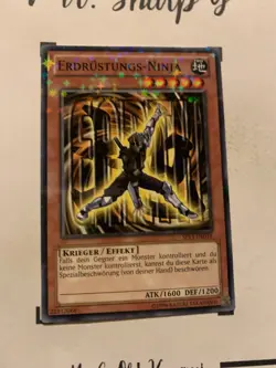 ERDRUSTUNGS-NINJA - SP13-DE018 DEUTSCH Yu-Gi-Oh! CARD COMMON FOIL RARE 2013 TCG - Image 4