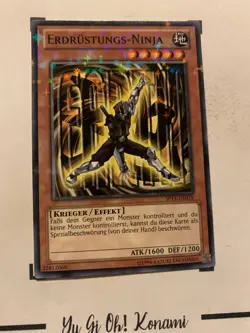 ERDRUSTUNGS-NINJA - SP13-DE018 DEUTSCH Yu-Gi-Oh! CARD COMMON FOIL RARE 2013 TCG - Image 5