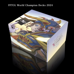 Final Fantasy Trading Card Game World Champion Decks 2024 Japanese Version Japan - Image 1