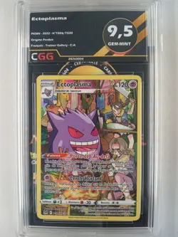 Carte Pokemon FR Ectoplasma (LOR TG06) Origine Perdue CGG 9,5 28260004 - Image 1