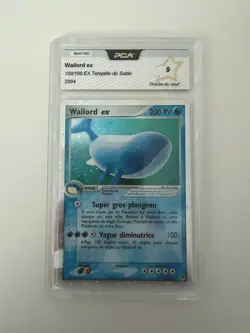 Carte Pokemon Wailord EX 100/100 Bloc Ex PCA 9 Tempete De Sable FR 🇫🇷 - Image 2